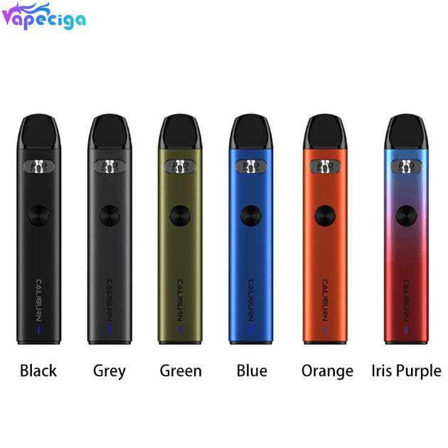 Uwell Caliburn A2 Pod System Kit 520mAh 2ml - Vapeciga.com